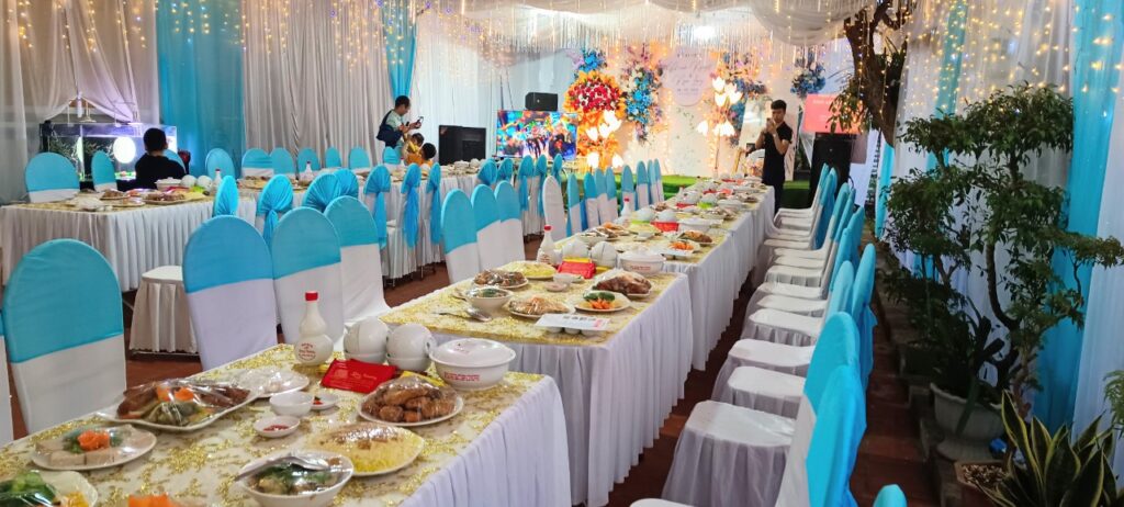 Tiệc Cưới Trọn Gói Tại Gia Bắc Ninh Cùng Nhà Hàng Sông Thương
